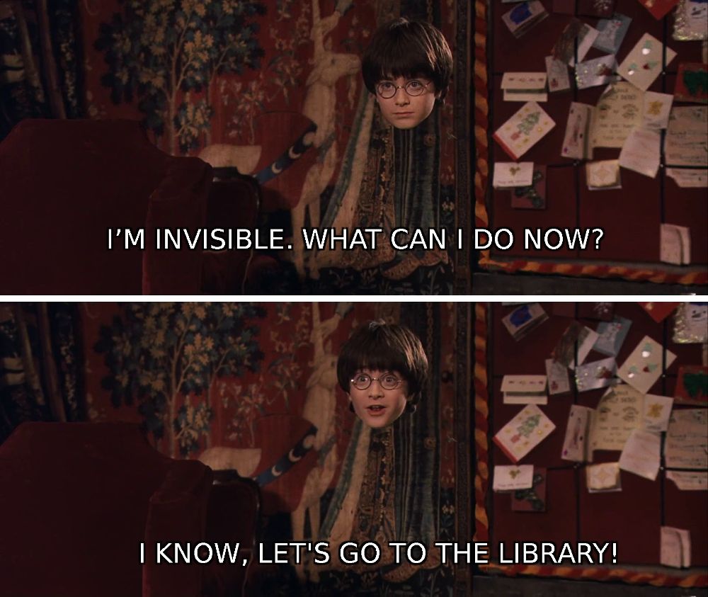 harry potter invisible