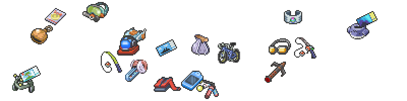 the rare items