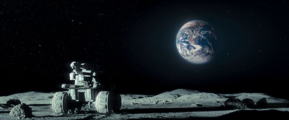 la Terre vue depuis la Lune